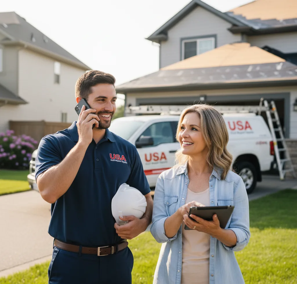 USA Roof Repair Experts customer support in Umatilla